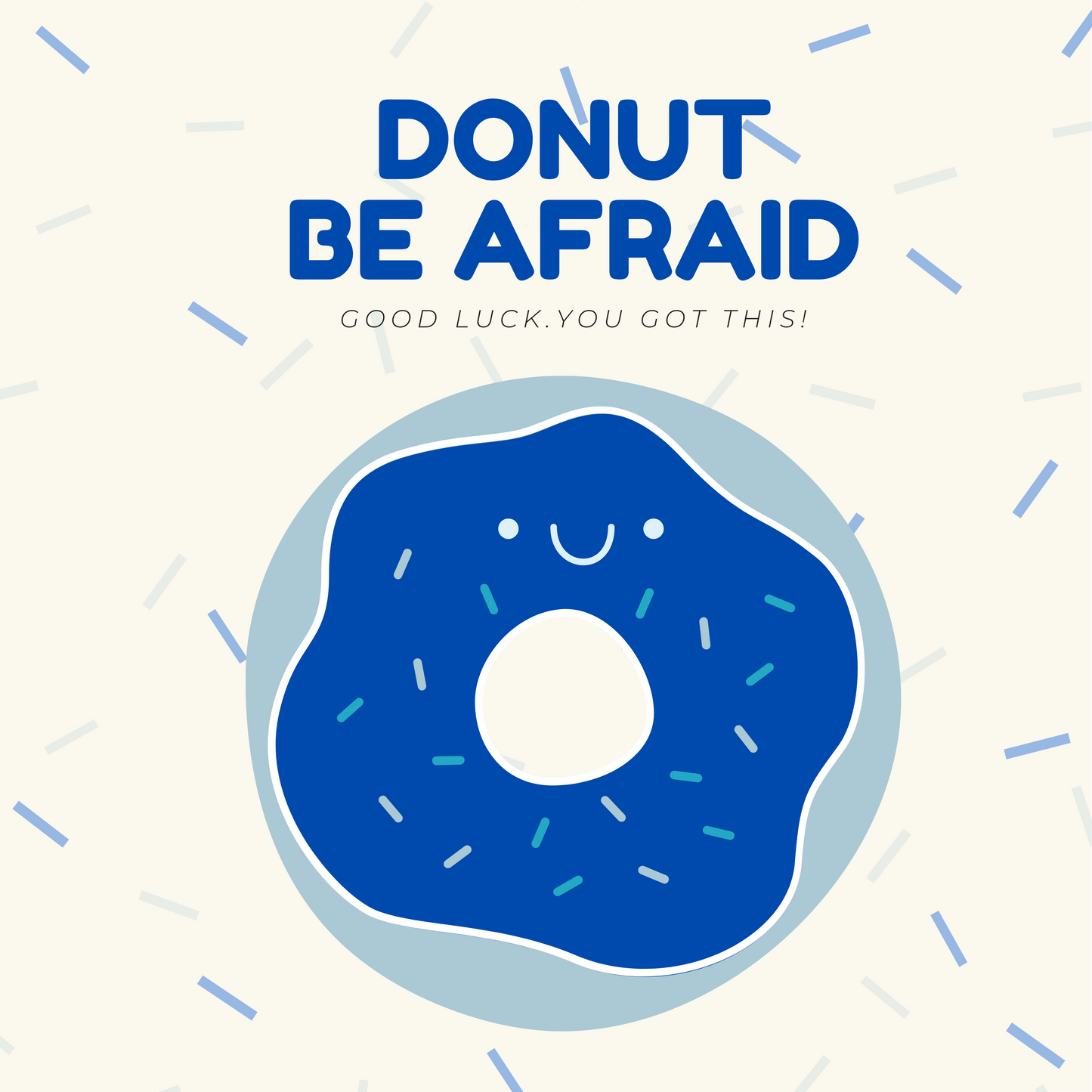 GOOD LUCK DONUT