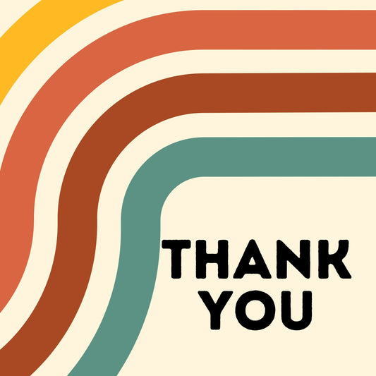 THANK YOU RETRO